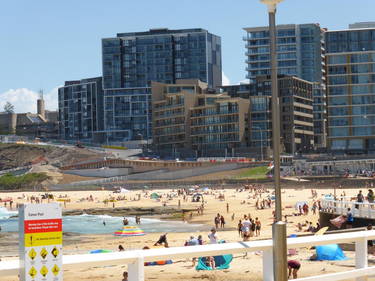 Arena Luxury Beachfront Apartment Newcastle Exterior foto
